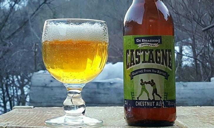 Castagne | blond bier van brouwerij de Brasserij